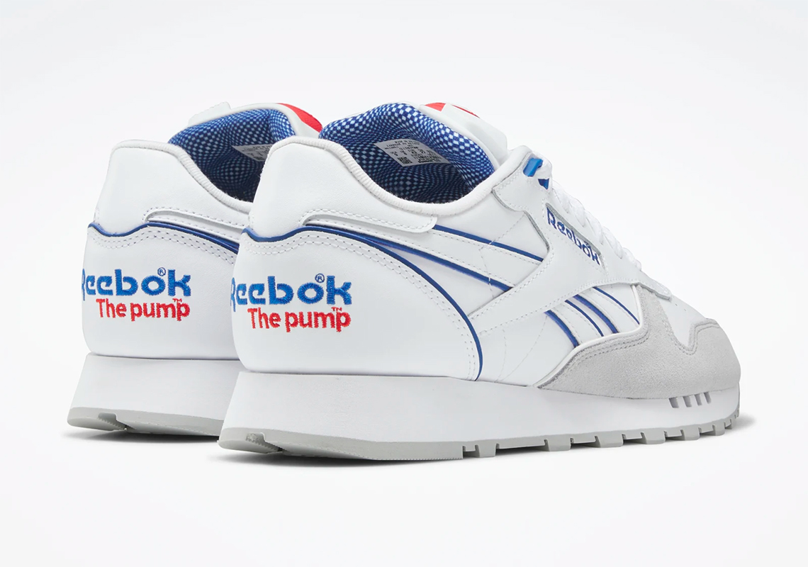 Reebok Classic Leather Pump Footwear White Vector Red Vector Blue Gw4727 5