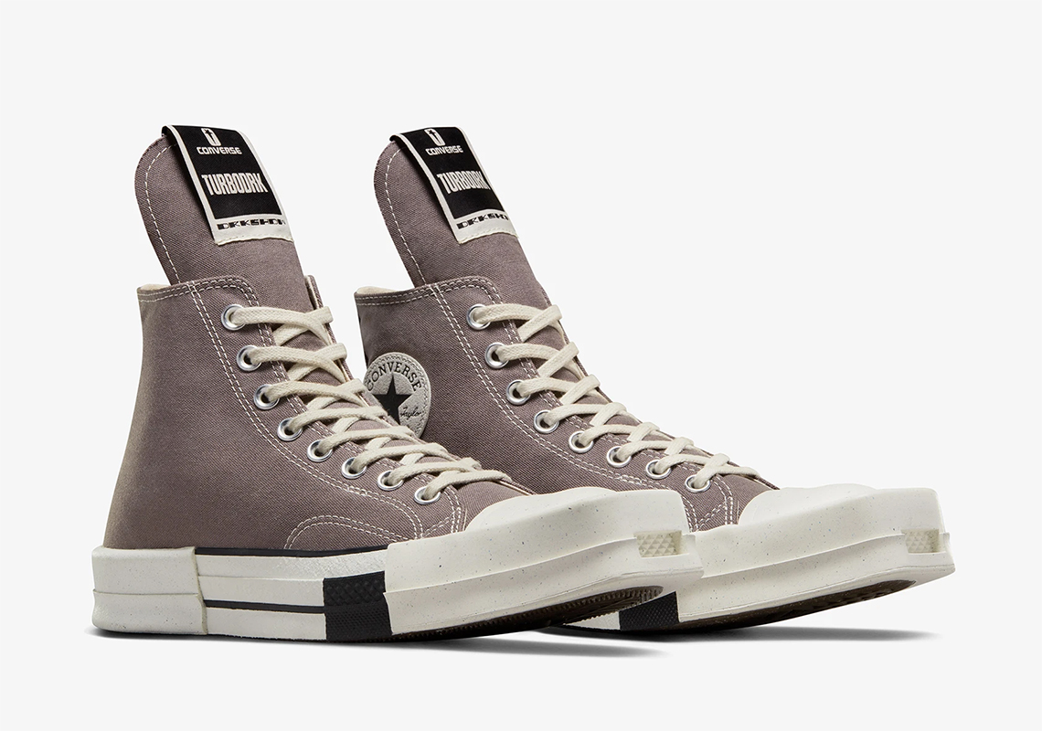 Rick Owens Converse Drkshdw Turbodrk Dust A03938c 1