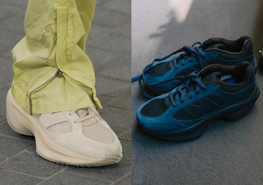 AURALEE Debuts The New Balance Warped Runner At Paris Fashion Week