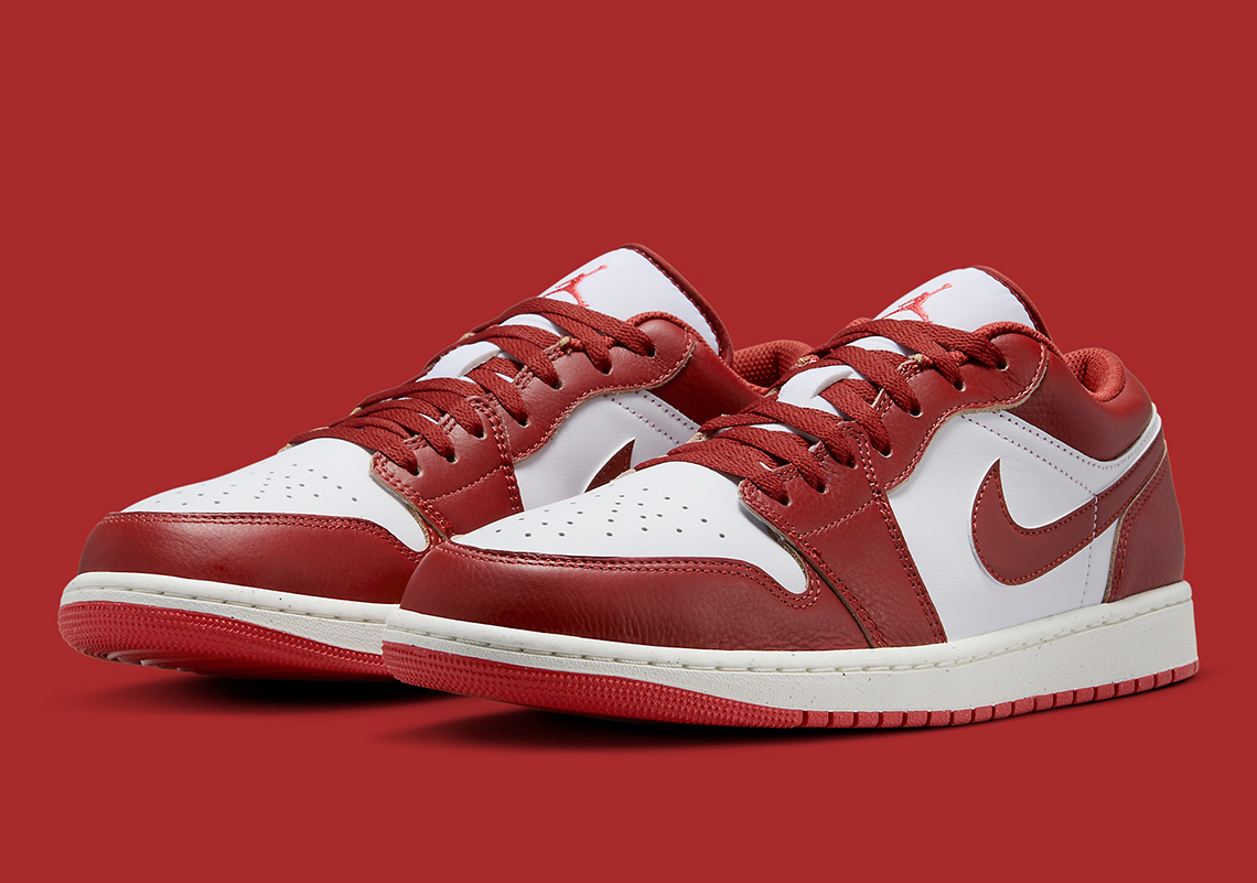 "Dune Red" Lands On The Air Jordan 1 Low