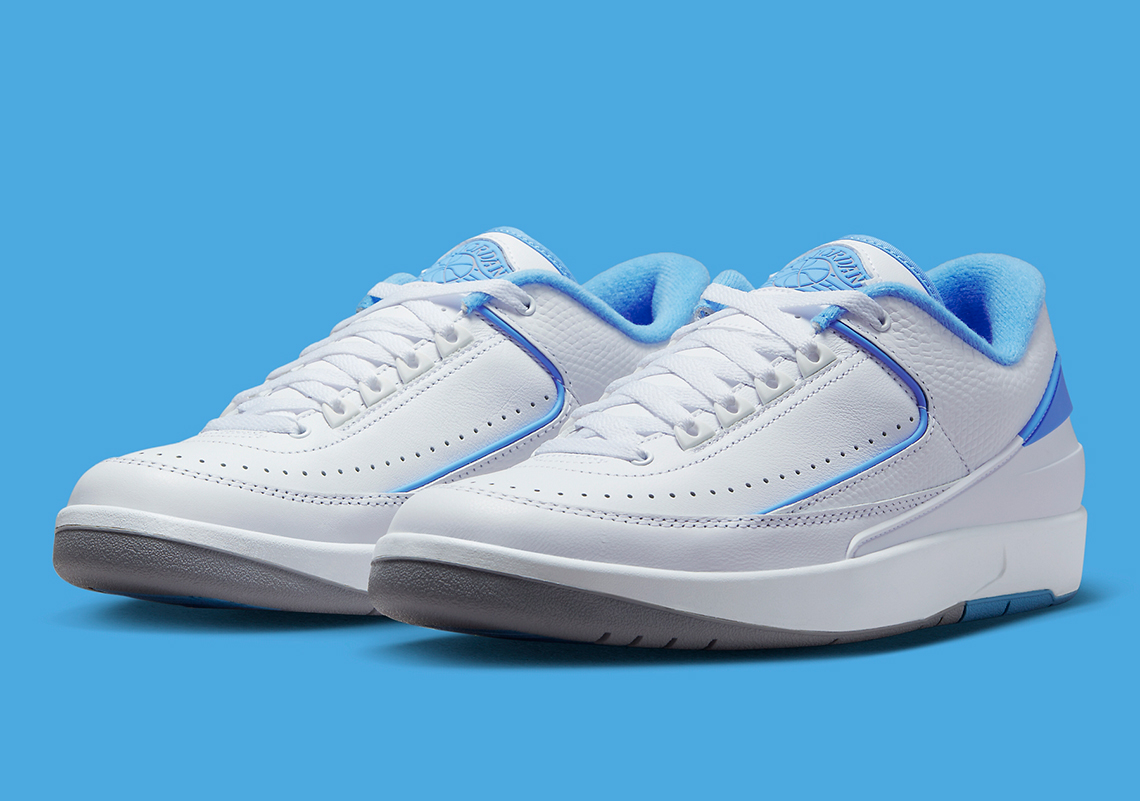 Official Images Of The Air Jordan 2 Low “UNC”