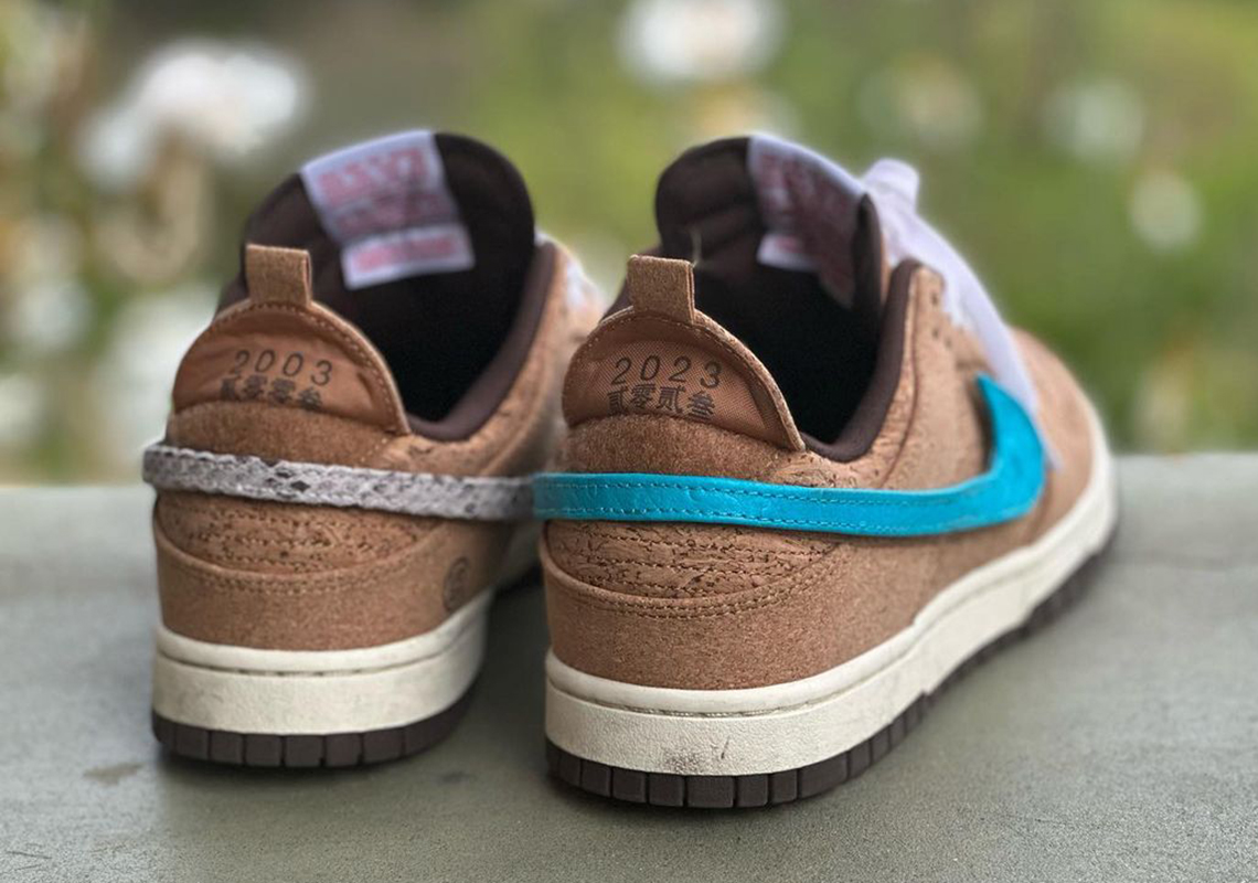 CLOT x Nike Cork Dunk To Release Via Raffle On June 13th