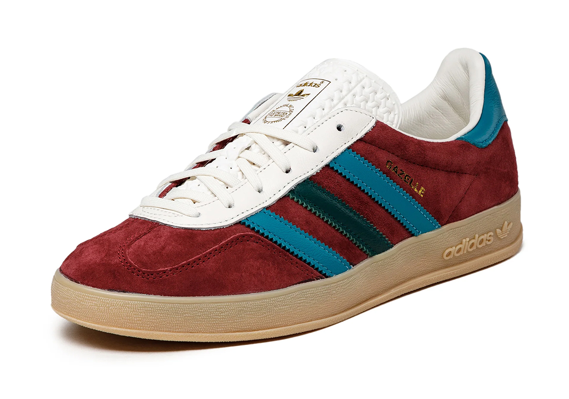 Adidas Gazelle Indoor Collegiate Burgundy Ig4996 2