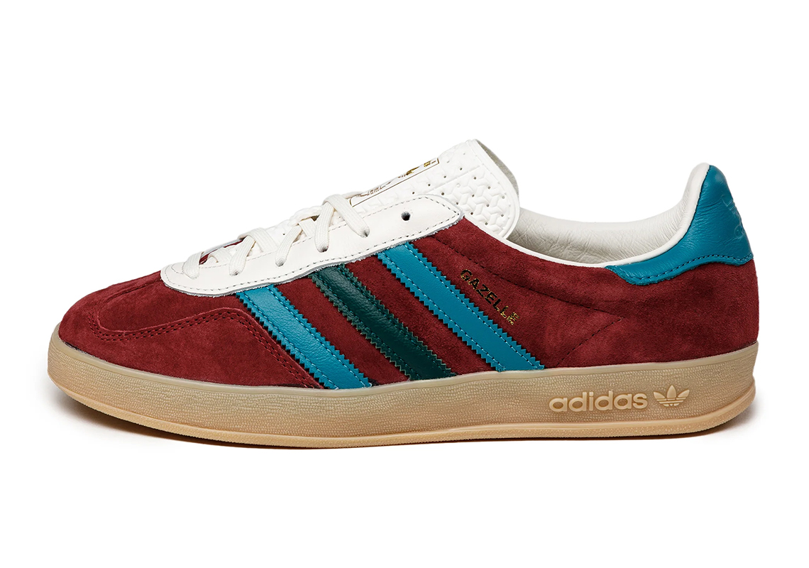 Adidas Gazelle Indoor Collegiate Burgundy Ig4996 3