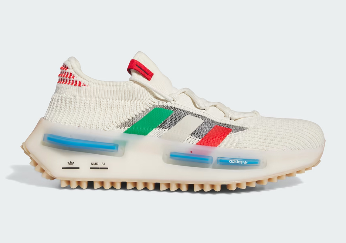 Adidas Nmd S1 Cream White Red Green Id7957 7