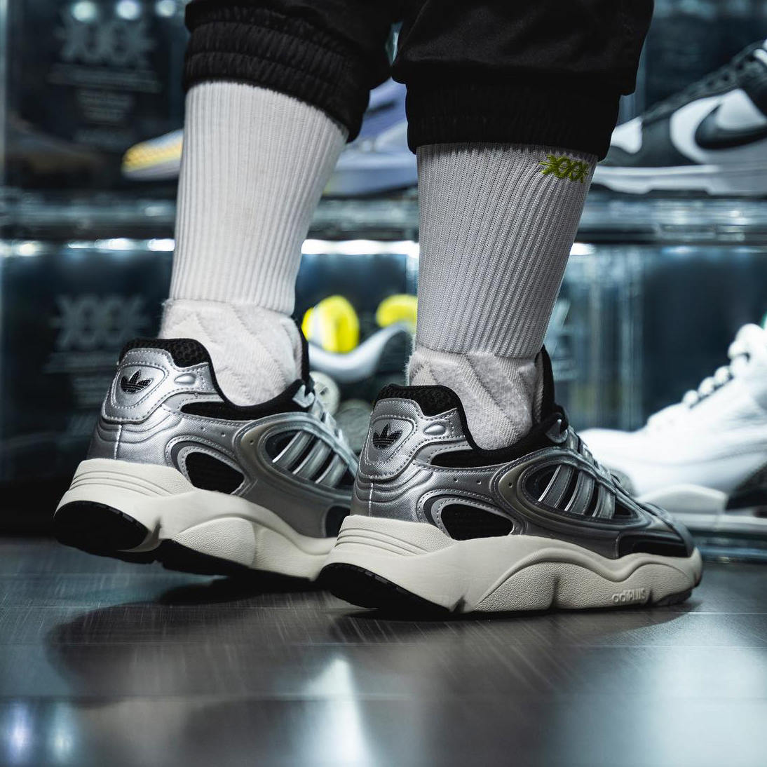 Adidas Ozweego Millenium Silver Black 6