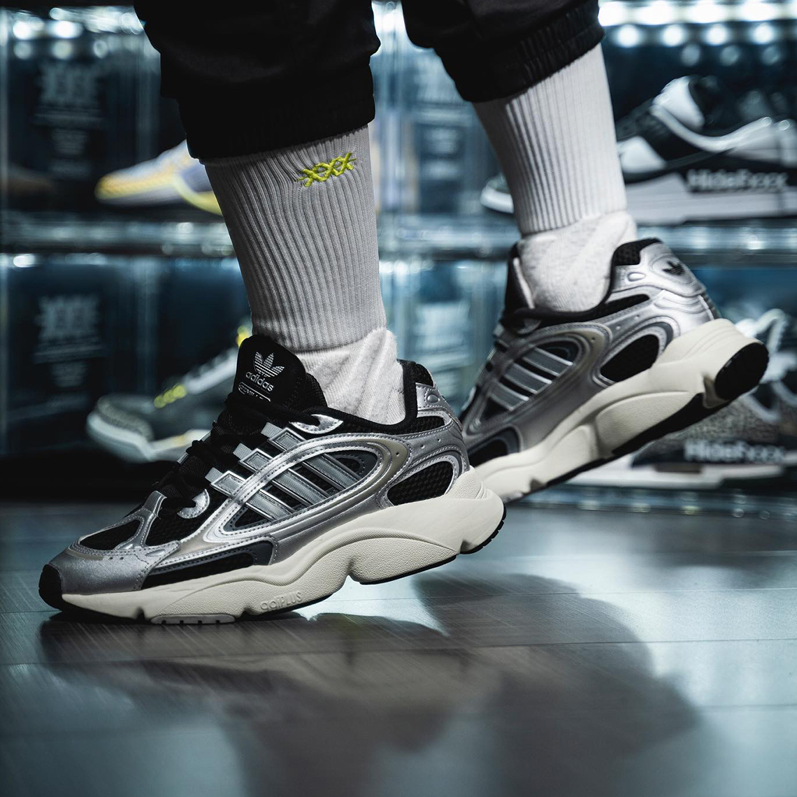 Adidas Ozweego Millenium Silver Black 7