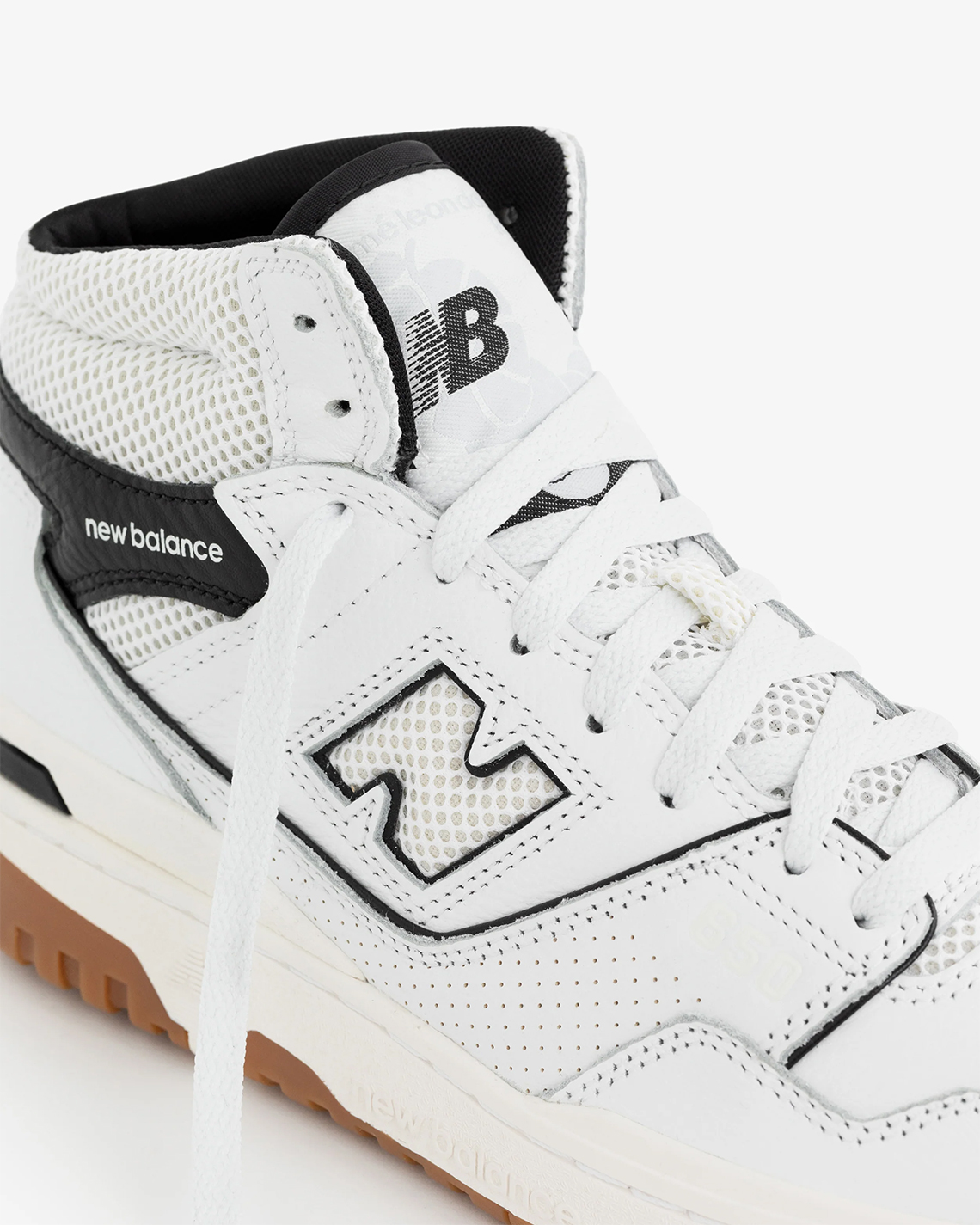 Aime Leon Dore New Balance 650 White Black Gum 2