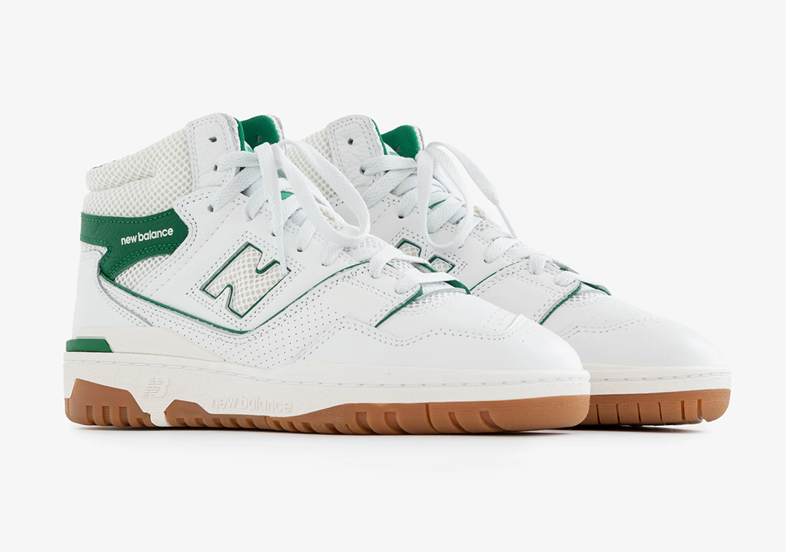 Aime Leon Dore New Balance 650 White Green Gum 1