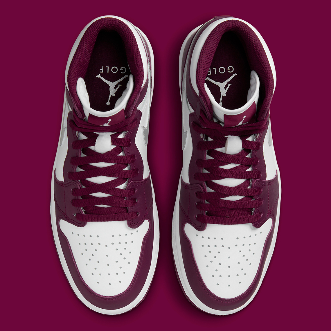 Air Jordan 1 Golf Bordeaux Dq0660 103 2