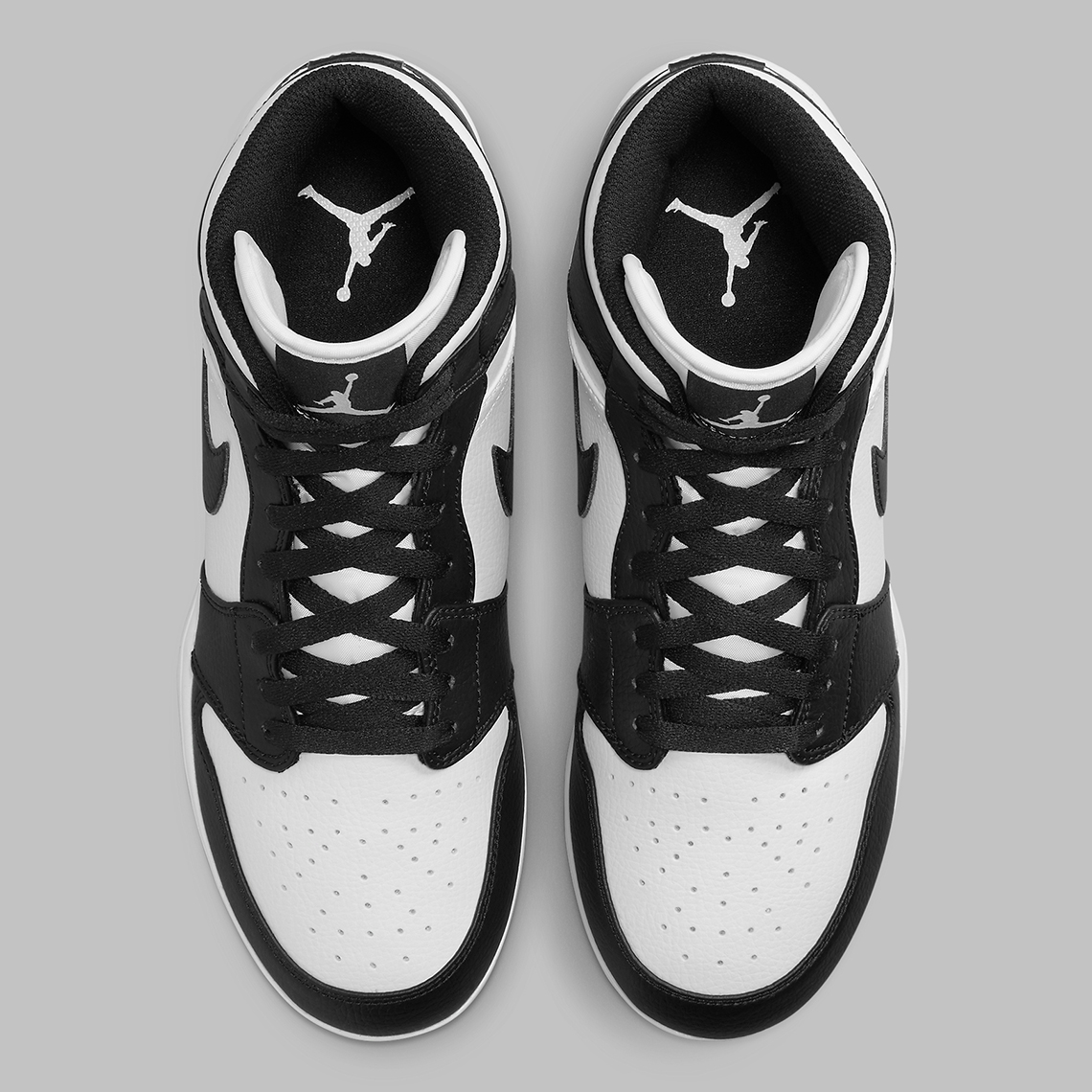 Air Jordan 1 Mid Panda Cleats Fj6805 100 6