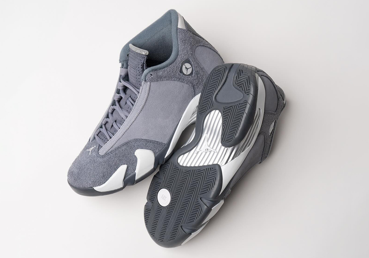 Air Jordan 14 Flint Grey Stealth White Fj3460 012 Release Date 4