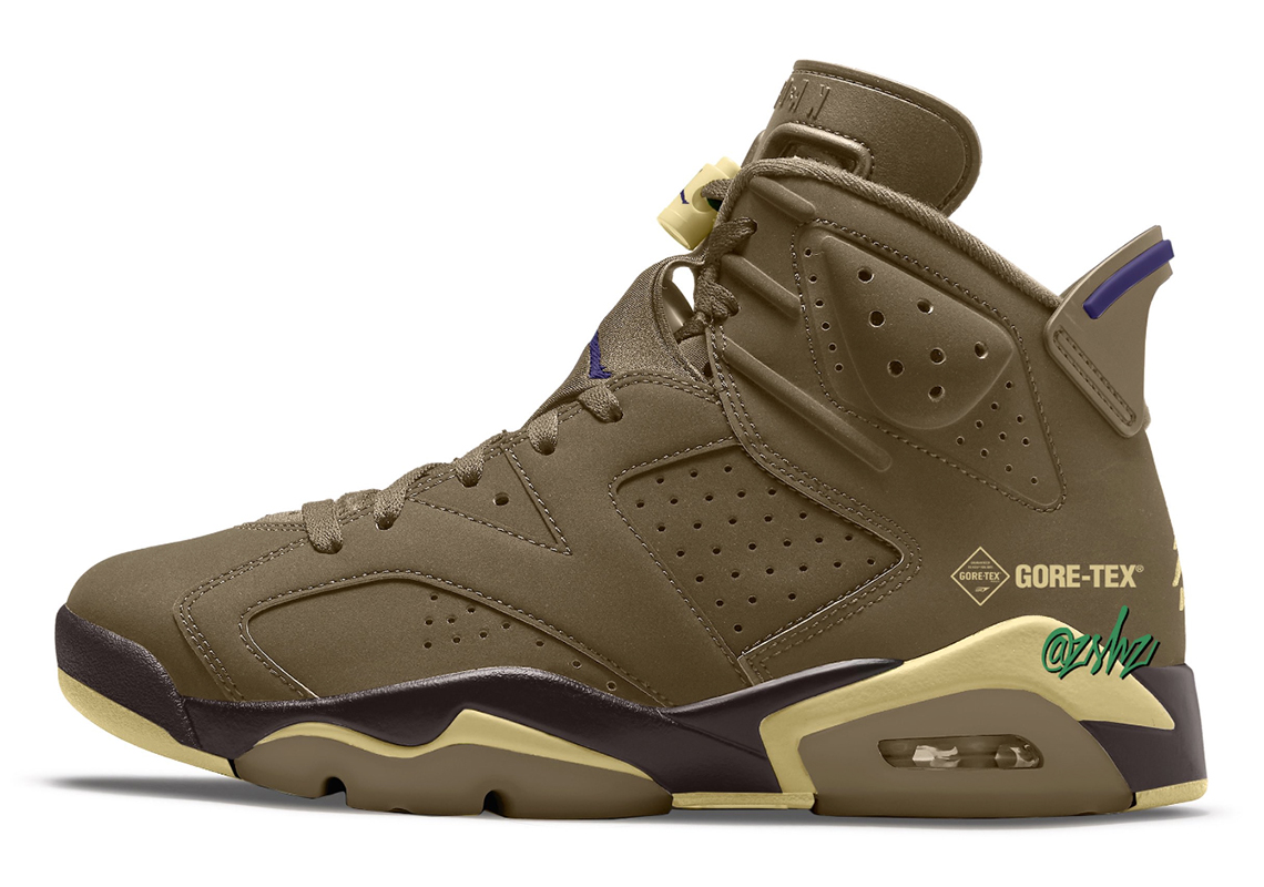 The Air Jordan 6 Gets Gore-Tex Protection This November