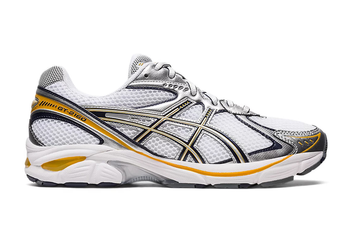 Asics Gt 2160 White Silver Yellow 1203a275 102 1