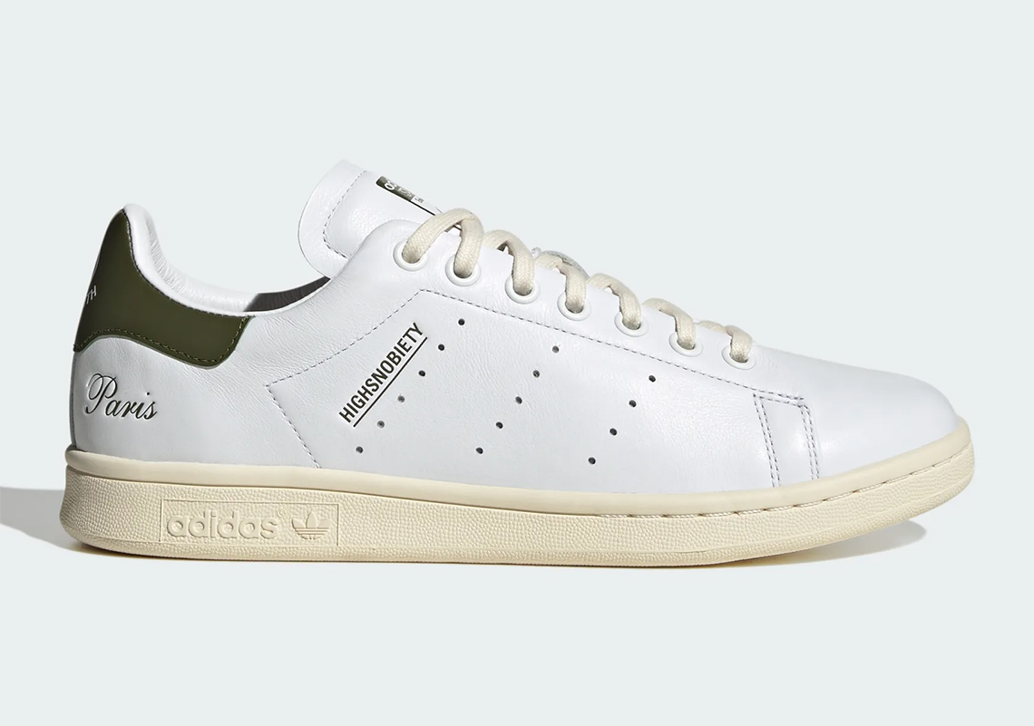 Highsnobiety Adidas Stan Smith Paris White Green Ie2530