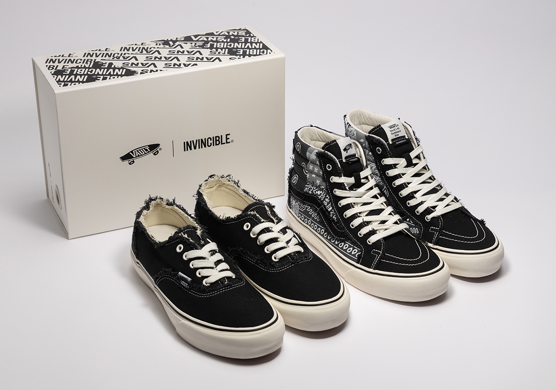 The INVINCIBLE x Vault By Vans "Gnarly Pack" Emulates The Look Of Skated-In Pairs