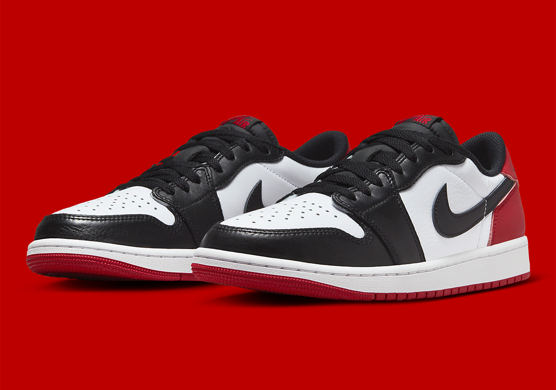 The Air Jordan 1 Low OG “Black Toe” Releases On August 4th