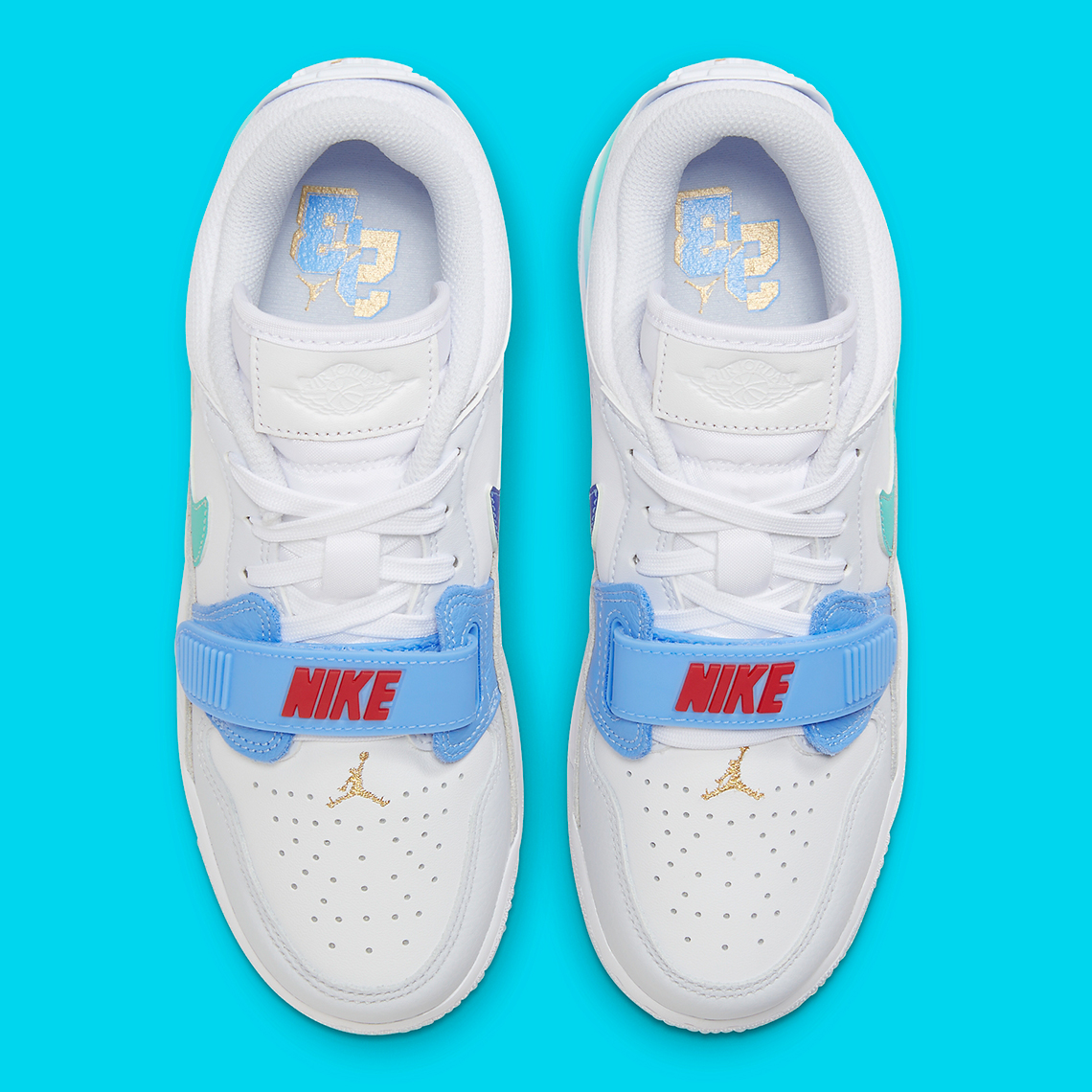 Jordan Legacy 312 Low Gs White Aqua Red Fn8896 131 8