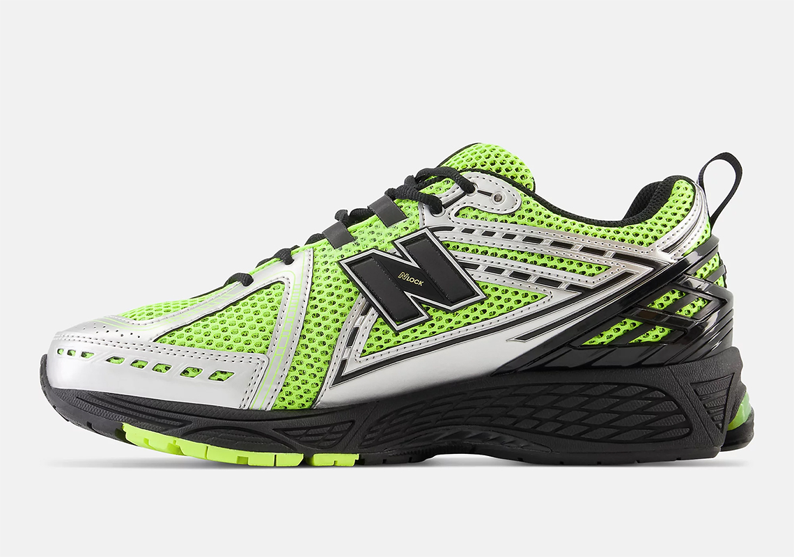 New Balance 1906r Silver Neon Green Black M1906rcg 1