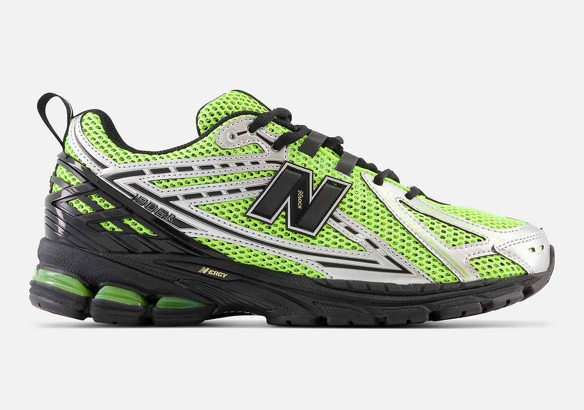 New Balance 1906r Silver Neon Green Black M1906rcg 2