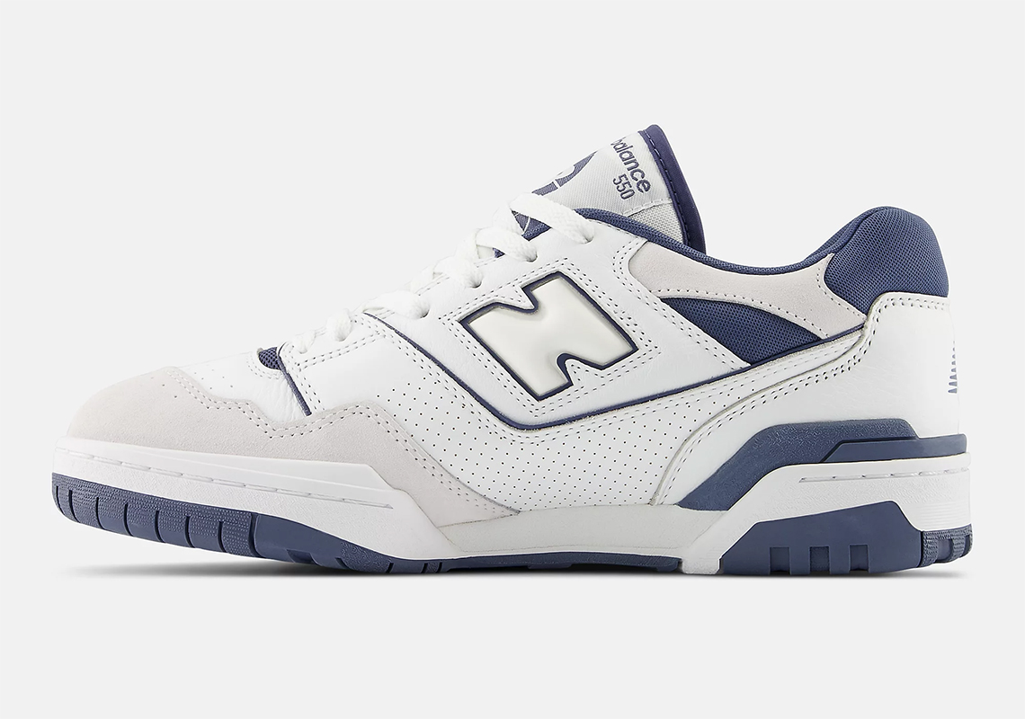 New Balance 550 White Vintage Indigo Bb550stg 5