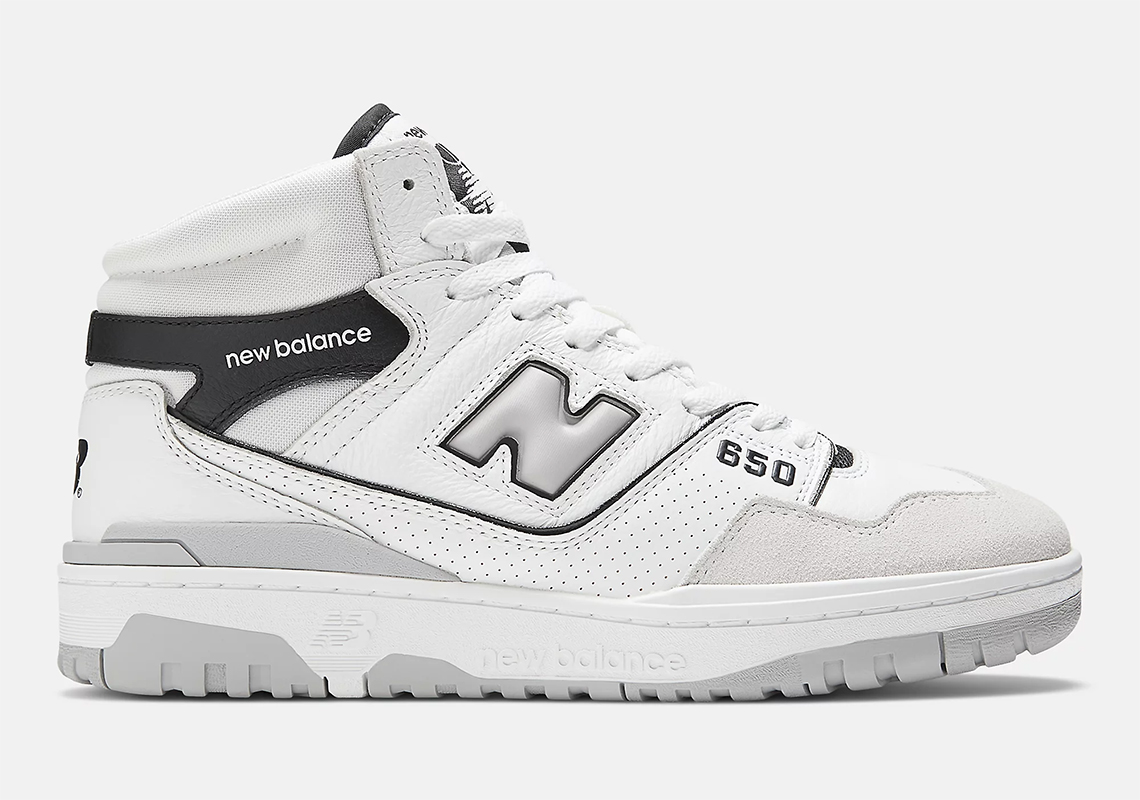 New Balance 650 White Black Angora Bb650rwh 1