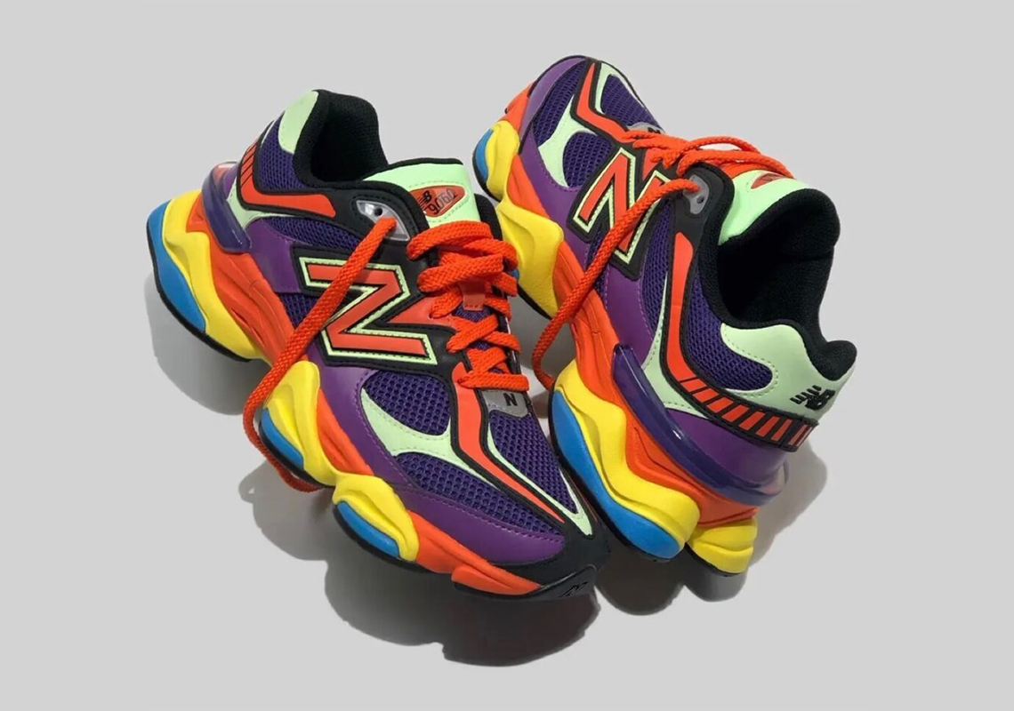 New Balance 90/60 “Prism Purple” Goes Unhinged With A Multi-Colored Package