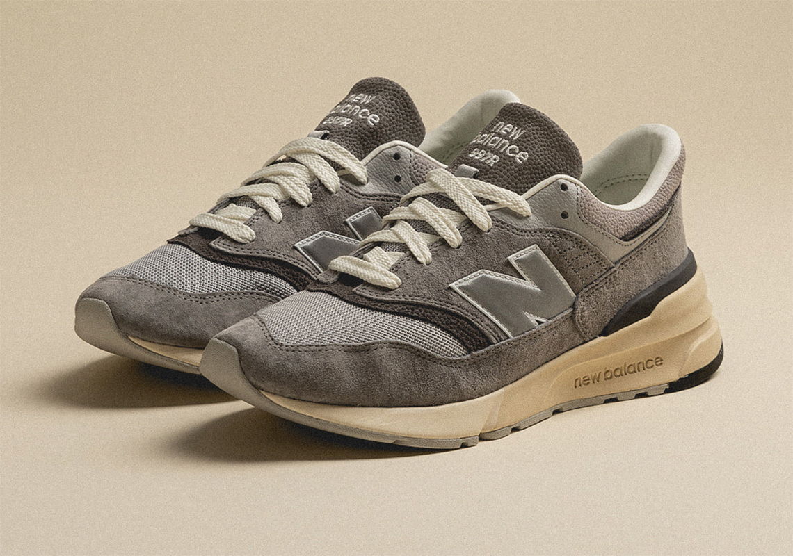 The New Balance 997R Debuts Overseas In "Shadow Grey"