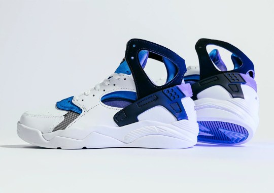 Where To Buy The Nike Air Flight Huarache OG “Varsity Purple/Royal Blue”