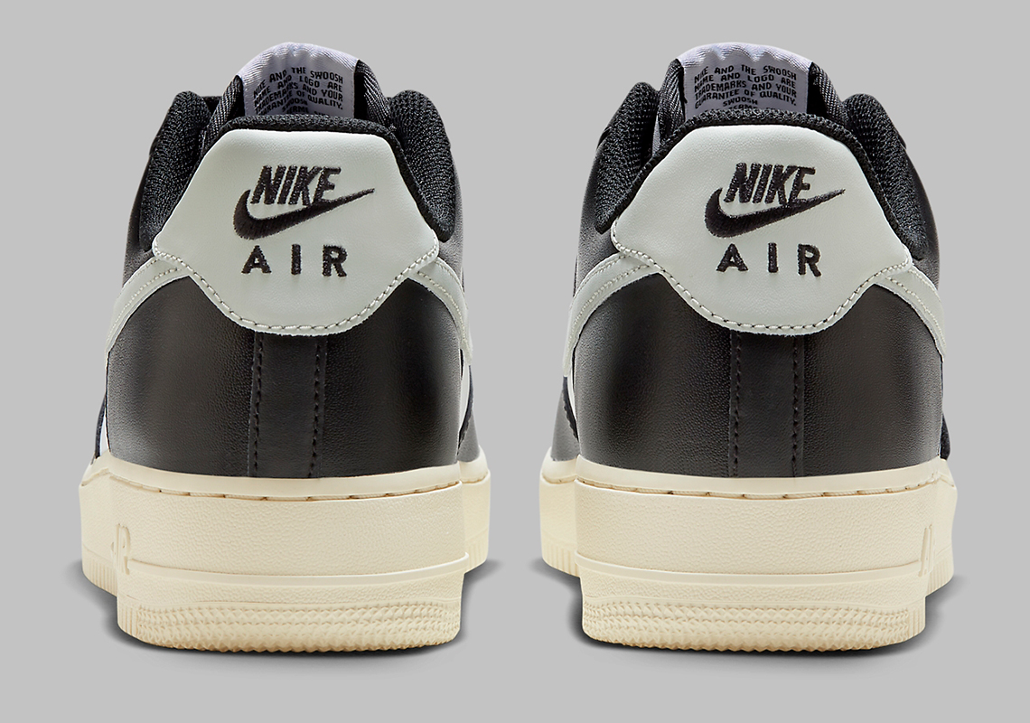Nike Air Force 1 Low Black Grey Sail 1