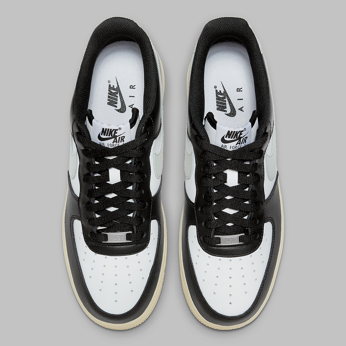 Nike Air Force 1 Low Black Grey Sail 5