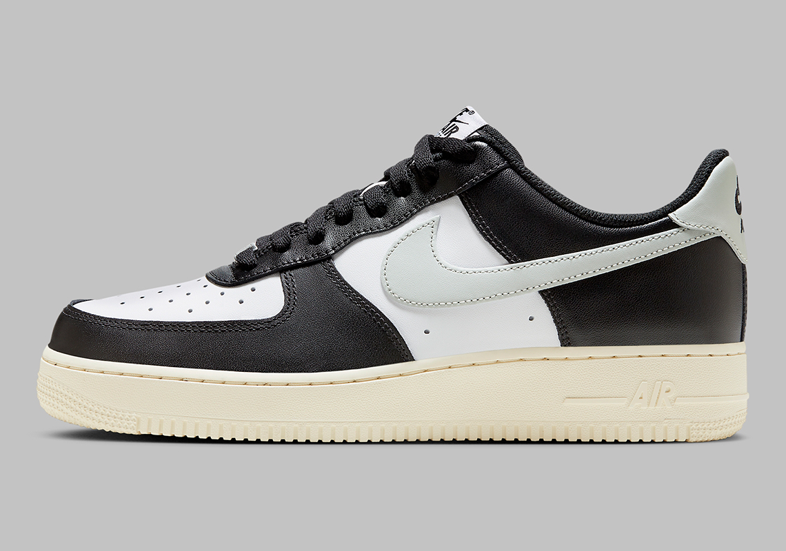 Nike Air Force 1 Low Black Grey Sail 8
