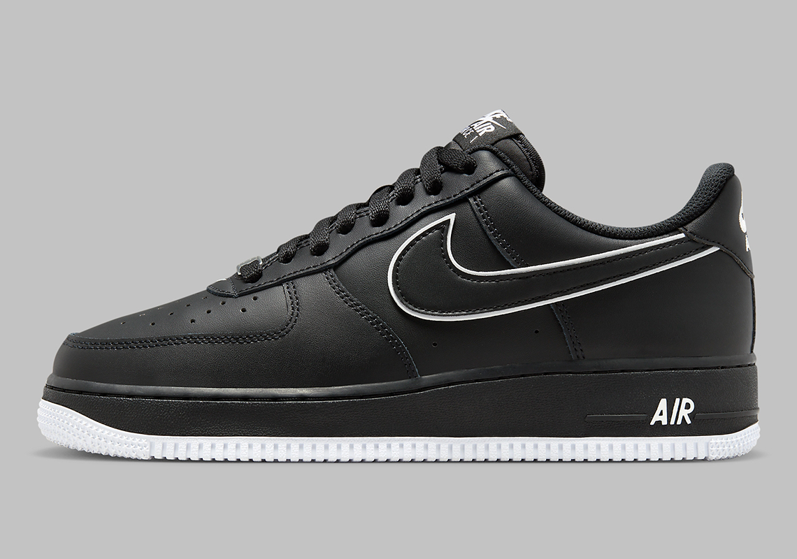 Nike Air Force 1 Low Black White Dv0788 002 4