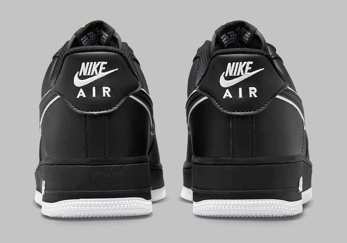 Nike Air Force 1 Low Black White Dv0788 002 7