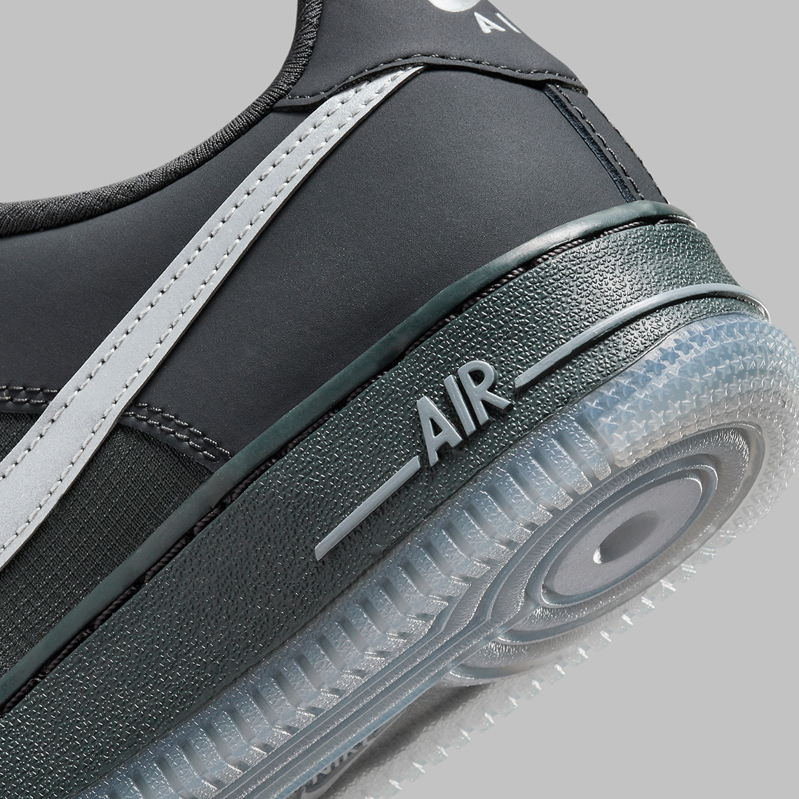 Nike Air Force 1 Low Gs Reflective Swoosh Fv3980 001 2