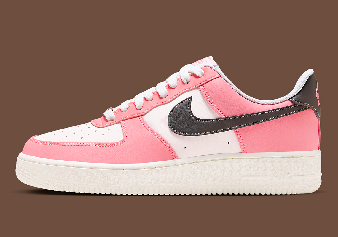 Nike Air Force 1 Low Pink Brown Fq6850 621 7