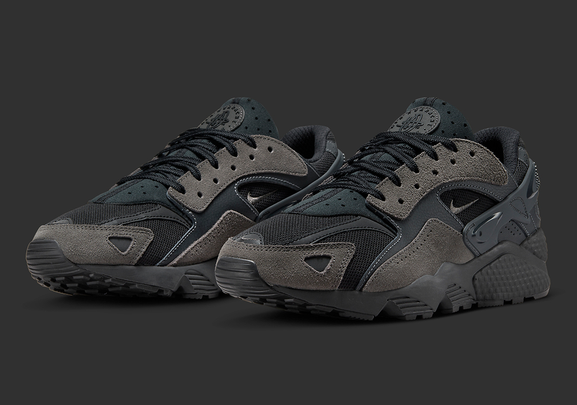 Nike Air Huarache Runner Anthracite Black Dz3306 002 6