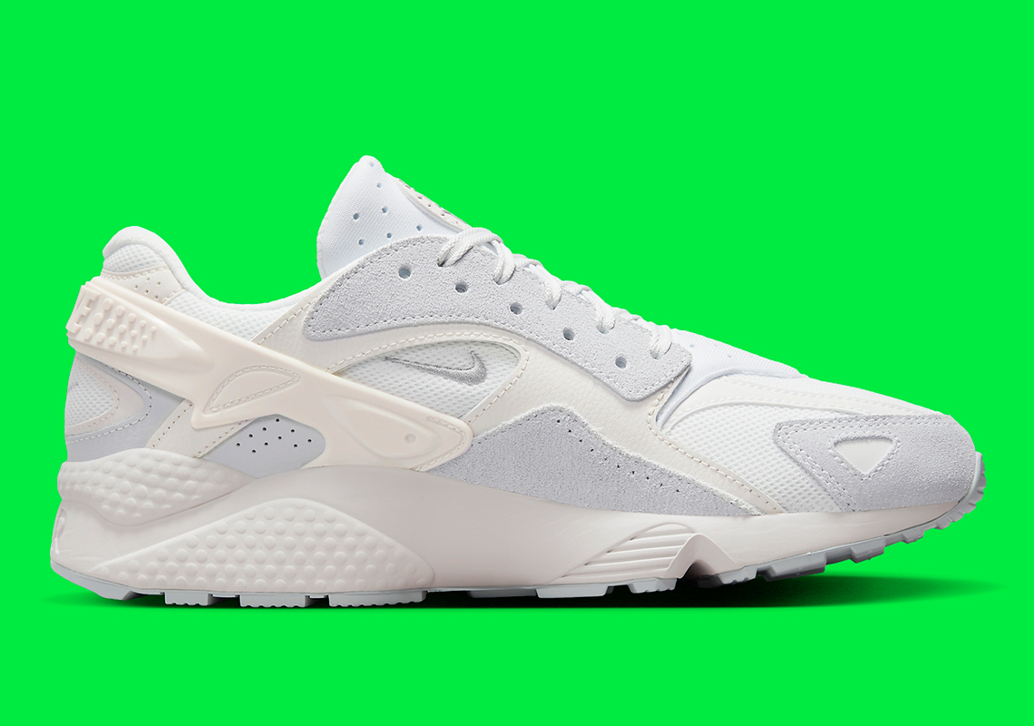 Nike Air Huarache Runner White Pure Platinum Dz3306 100 8