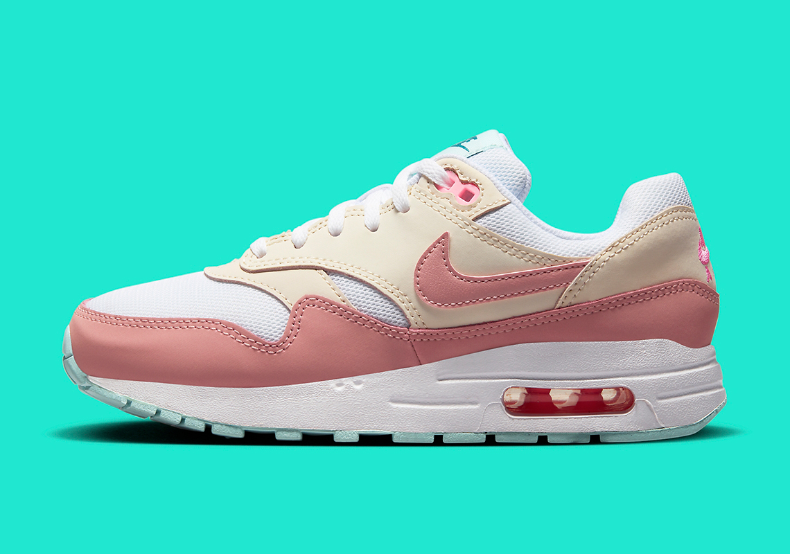 Nike Air Max 1 Gs Pink Mint Foam Dz3307 101 4