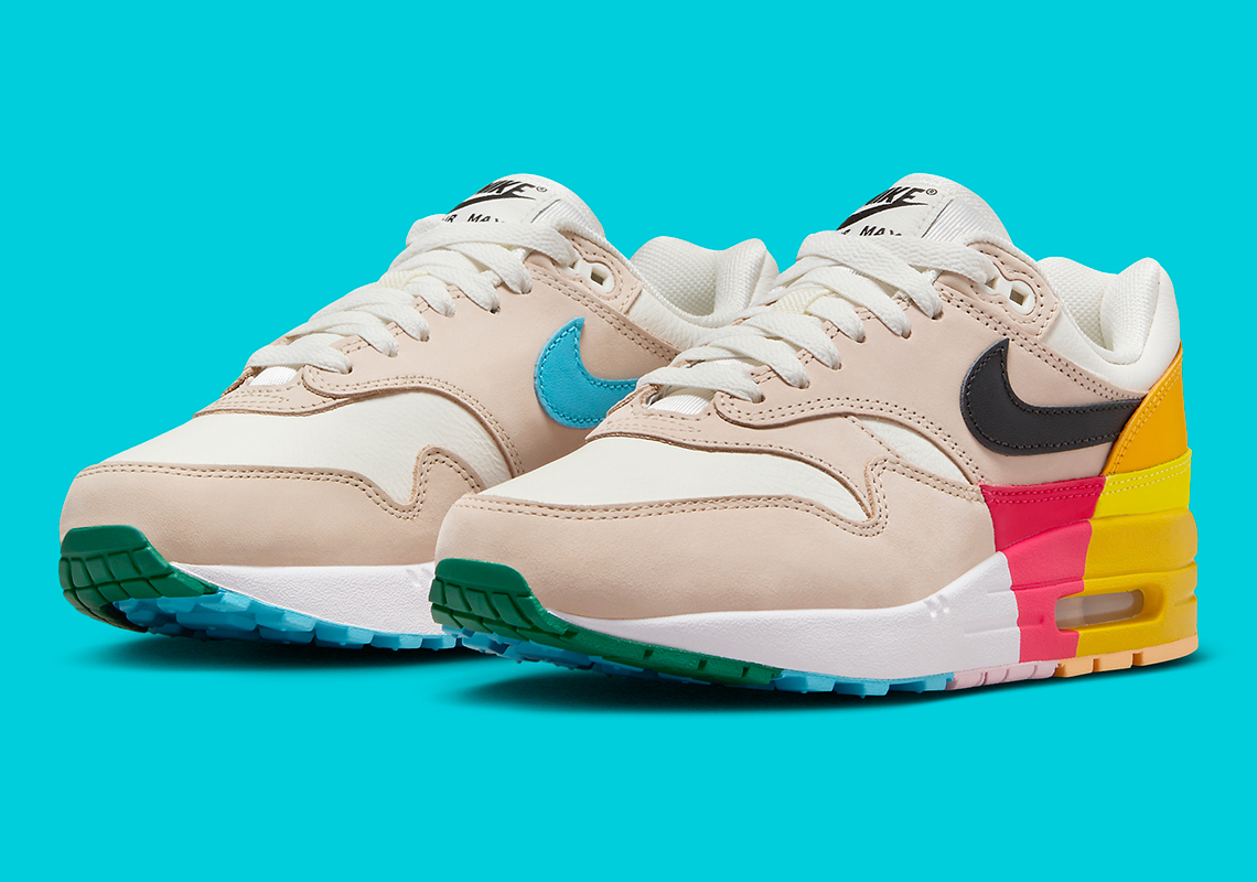 Nike Air Max 1 Multi Color Blocking 3