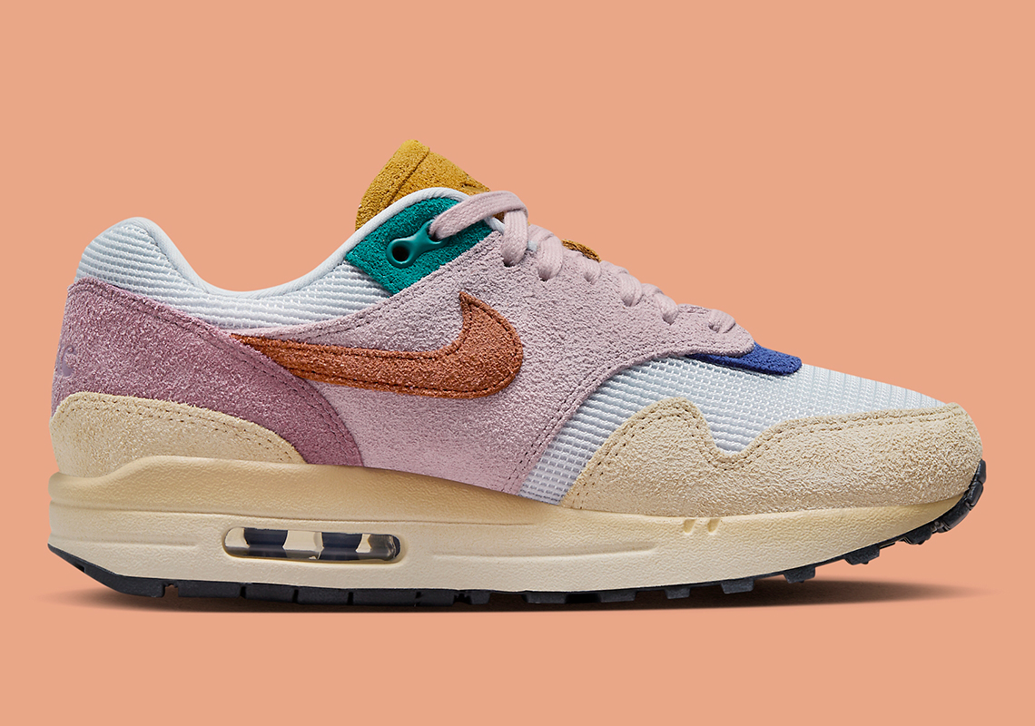 Nike Air Max 1 Womens Multi Suede Fn7200 224 5