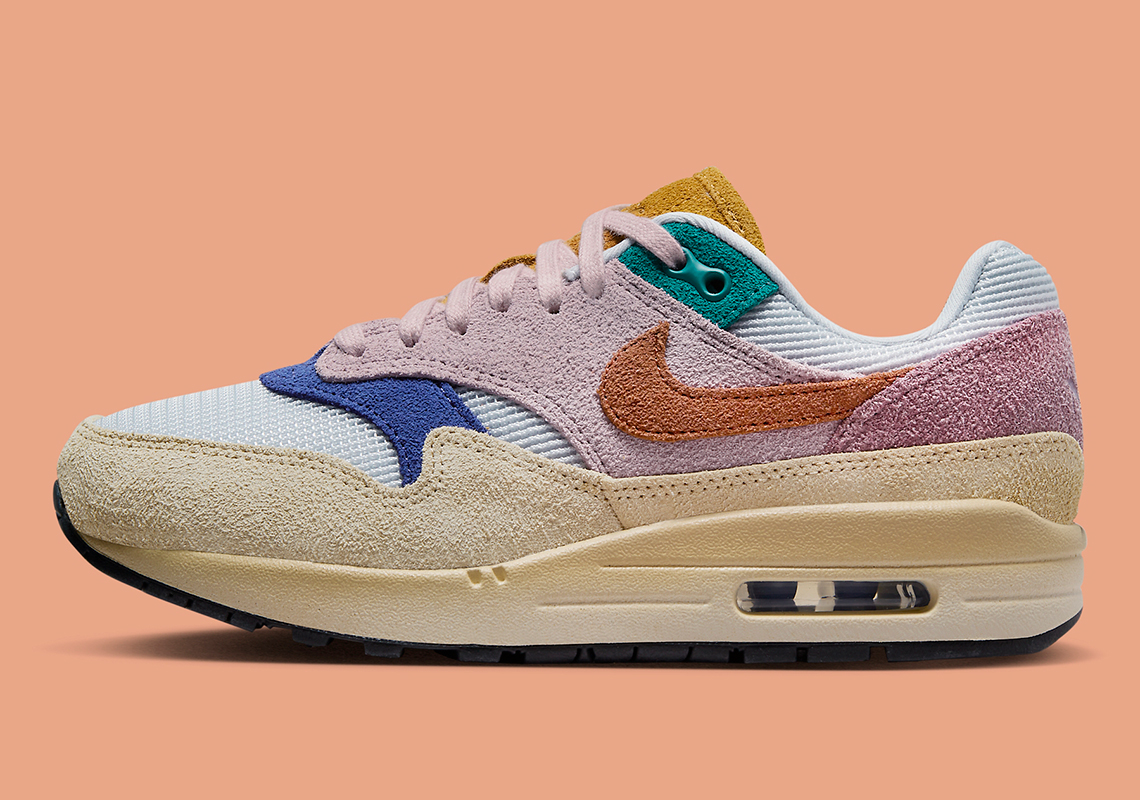 Nike Air Max 1 Womens Multi Suede Fn7200 224 8