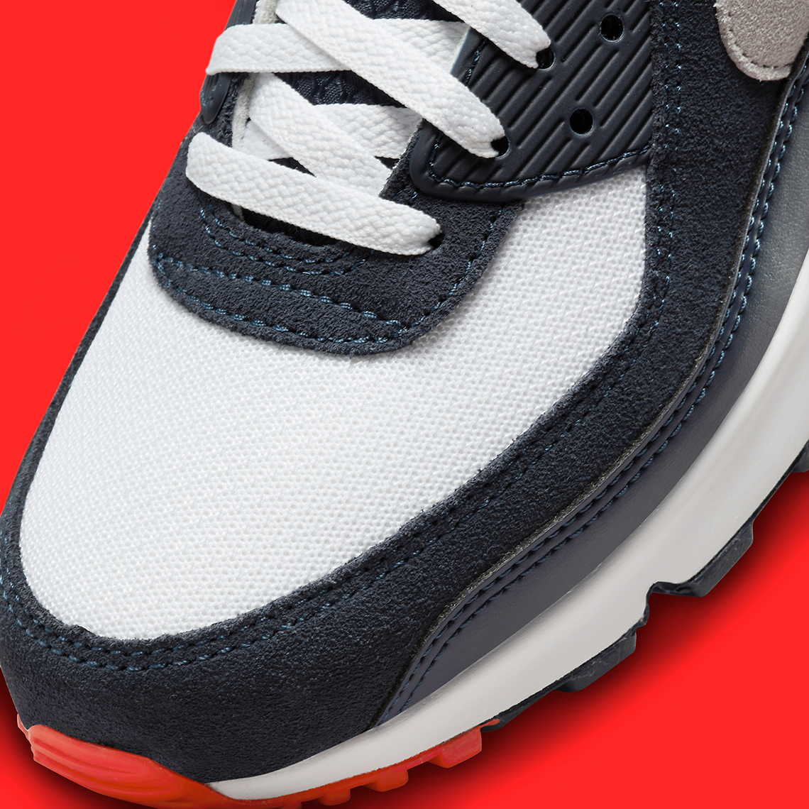 Nike Air Max 90 Navy Crimson Dm0029 400 8