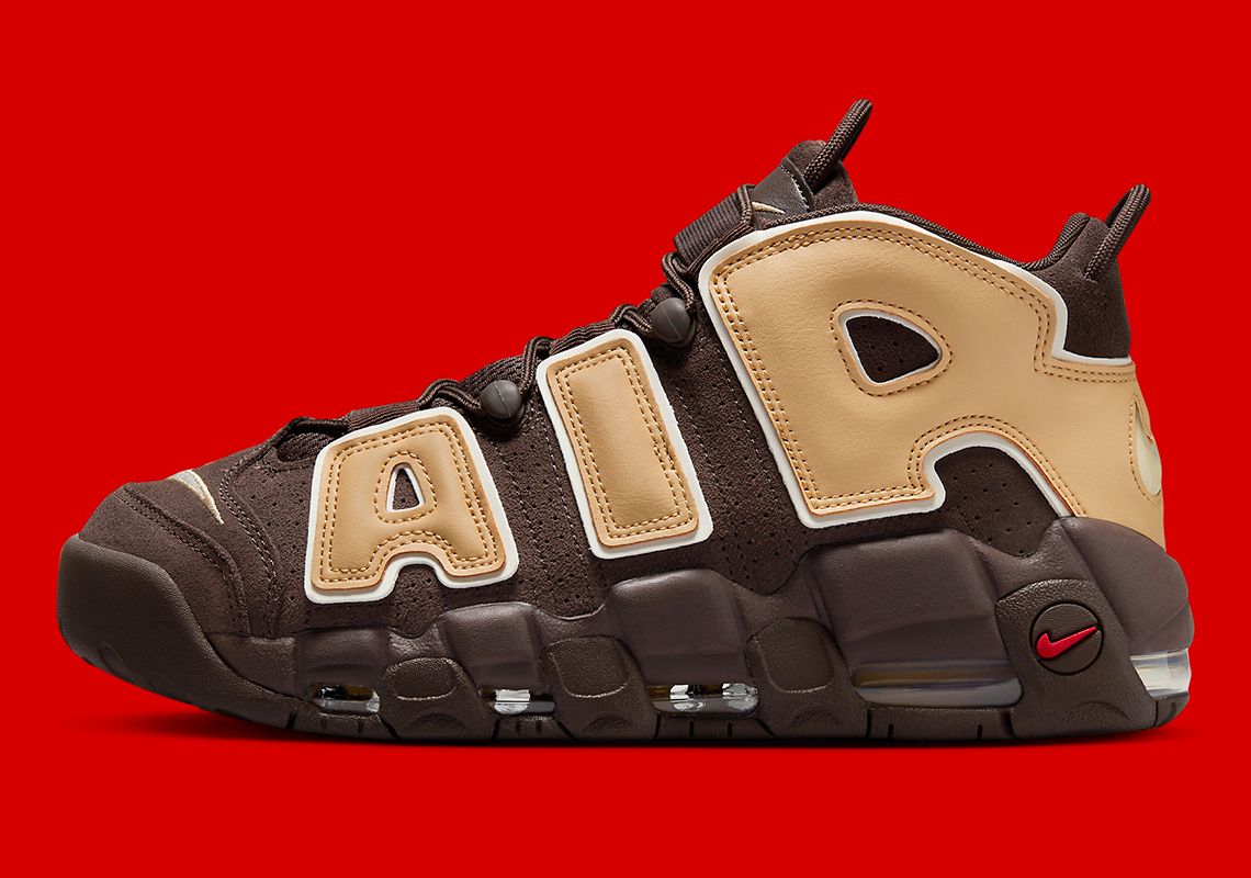 Nike Air More Uptempo Baroque Brown Sesame Pale Ivory Fb8883 200 2