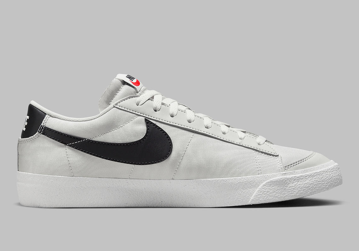 Nike Blazer Low 77 Se Light Bone Sail Black Dv7198 001 2