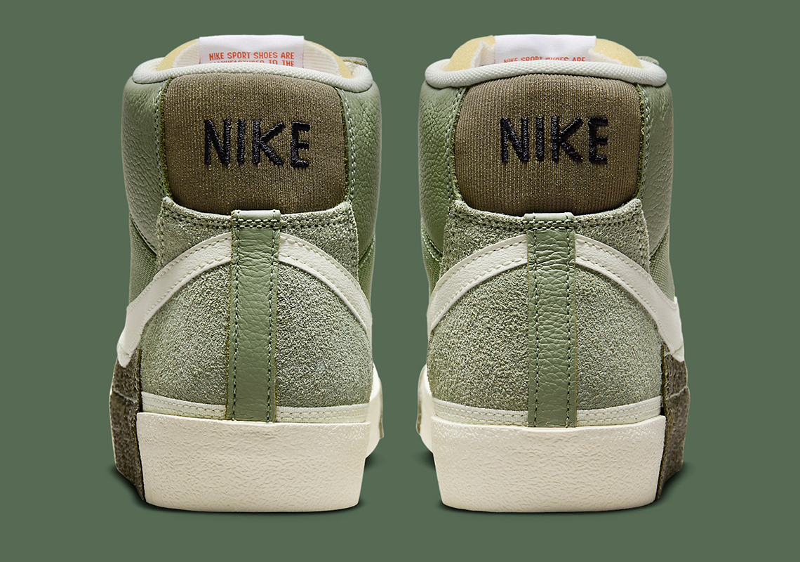 Nike Blazer Mid Pro Club Olive Dq7673 301 2