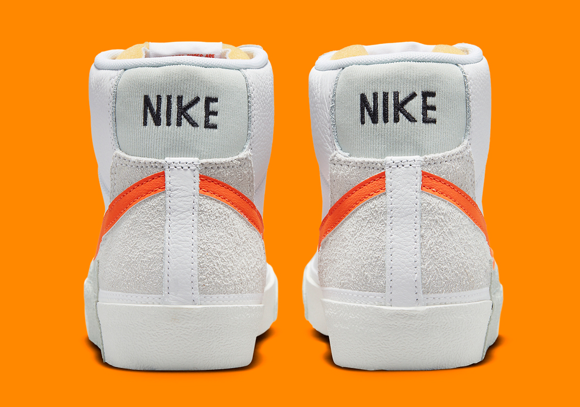 Nike Blazer Mid Pro Club White Orange Dq7673 103 2