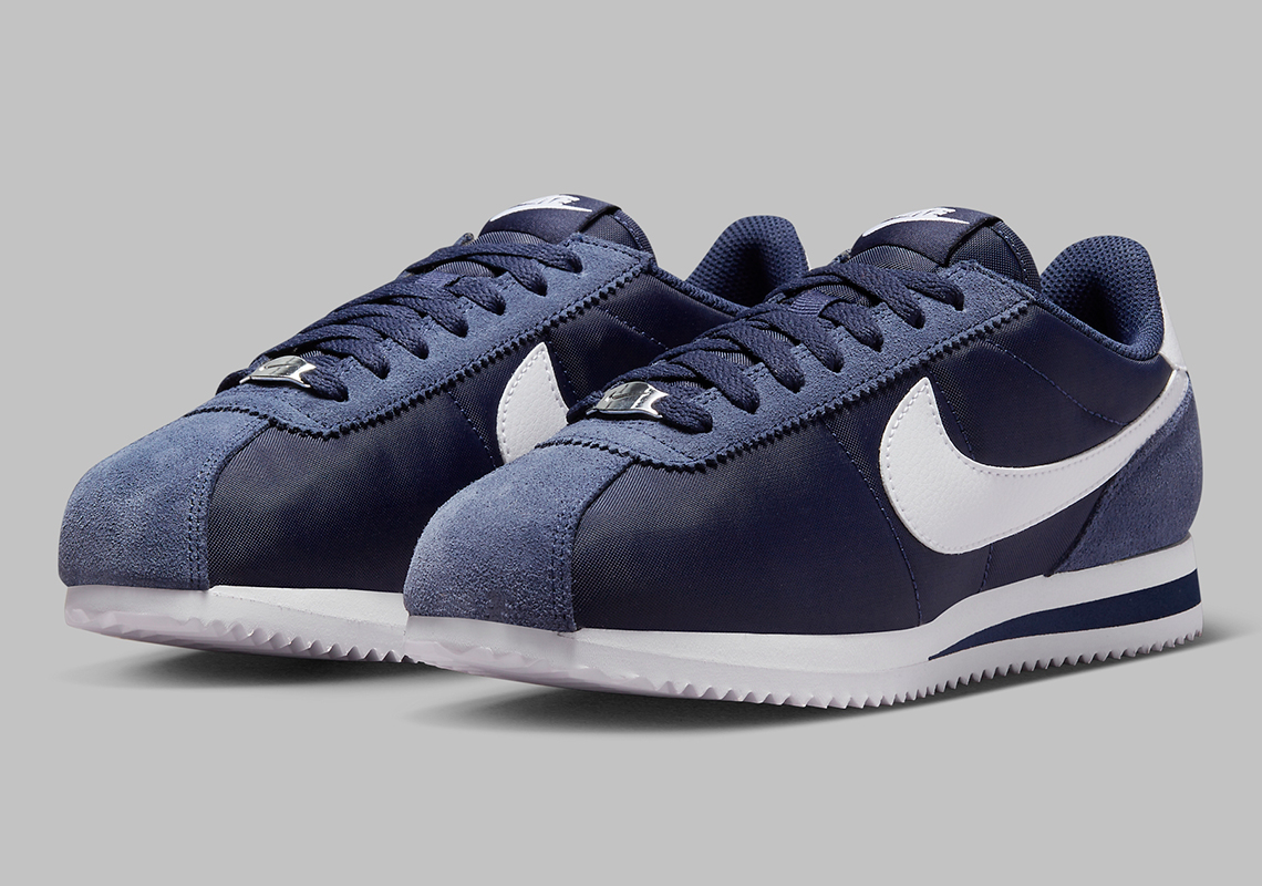 Nike Cortez Womens Midnight Navy Dz2795 400 5