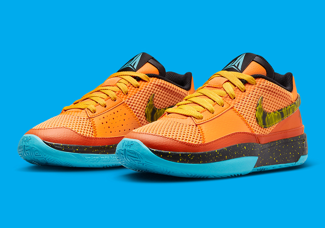 Nike JA 1 Releasing In "Bright Mandarin" On August 12th