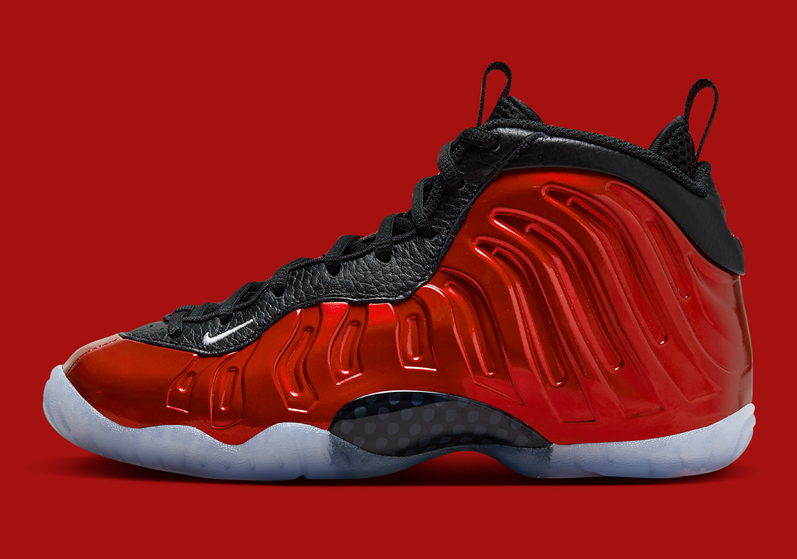 Nike Little Posite One Gs Metallic Red Fj1258 600 7